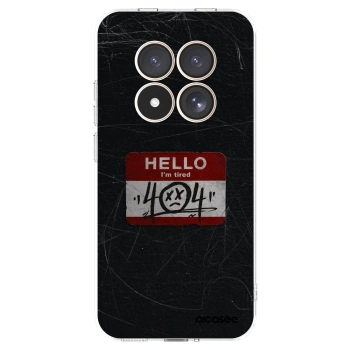 Picasee silikonový průhledný obal pro Xiaomi Redmi Note 15 Pro 4G - HELLO 404