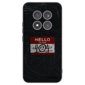 Picasee silikonový černý obal pro Xiaomi Redmi Note 15 Pro+ - HELLO 404