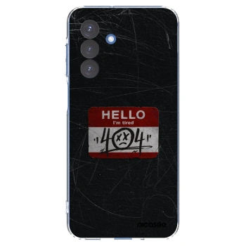 Picasee silikonový průhledný obal pro Samsung Galaxy A17 5G - HELLO 404