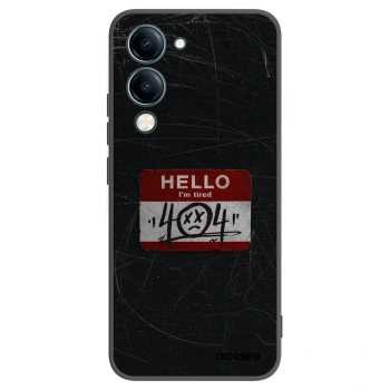 Picasee silikonový černý obal pro Vivo Y29s 5G - HELLO 404