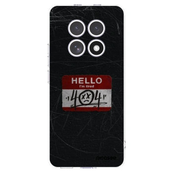 Picasee silikonový průhledný obal pro Xiaomi Redmi Note 15 - HELLO 404