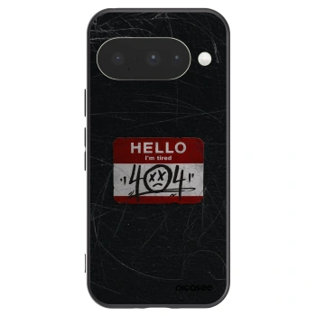 Picasee silikonový černý obal pro Google Pixel 10 - HELLO 404