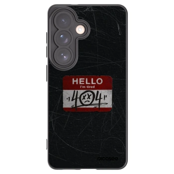 Picasee silikonový černý obal pro Samsung Galaxy S26 - HELLO 404
