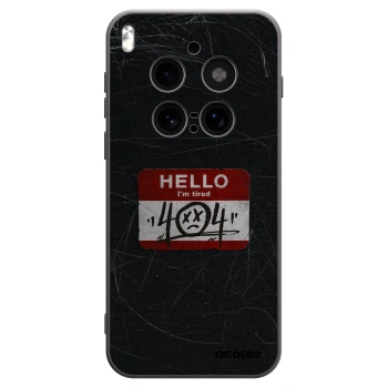 Picasee silikonový černý obal pro Vivo X300 Pro - HELLO 404