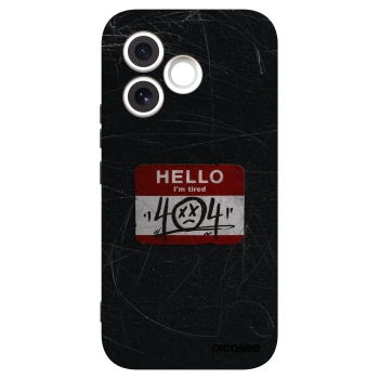 Picasee silikonový černý obal pro Honor 600 Lite - HELLO 404