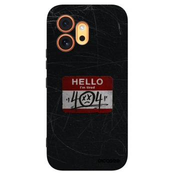 Picasee silikonový černý obal pro Honor 600 - HELLO 404