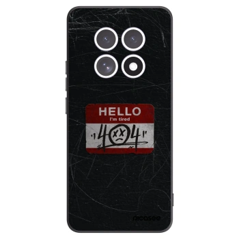 Picasee silikonový černý obal pro Xiaomi Redmi Note 15 5G - HELLO 404