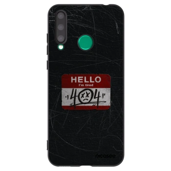 Picasee silikonový černý obal pro Honor 20 Lite - HELLO 404