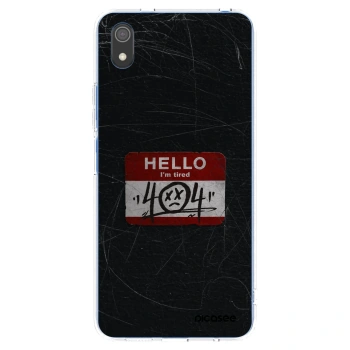 Picasee silikonový průhledný obal pro Xiaomi Redmi 7A - HELLO 404