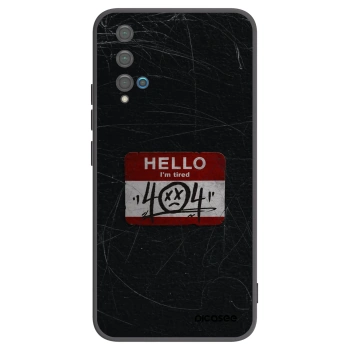 Picasee silikonový černý obal pro Huawei Nova 5T - HELLO 404
