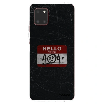 Picasee silikonový průhledný obal pro Samsung Galaxy Note 10 Lite N770F - HELLO 404