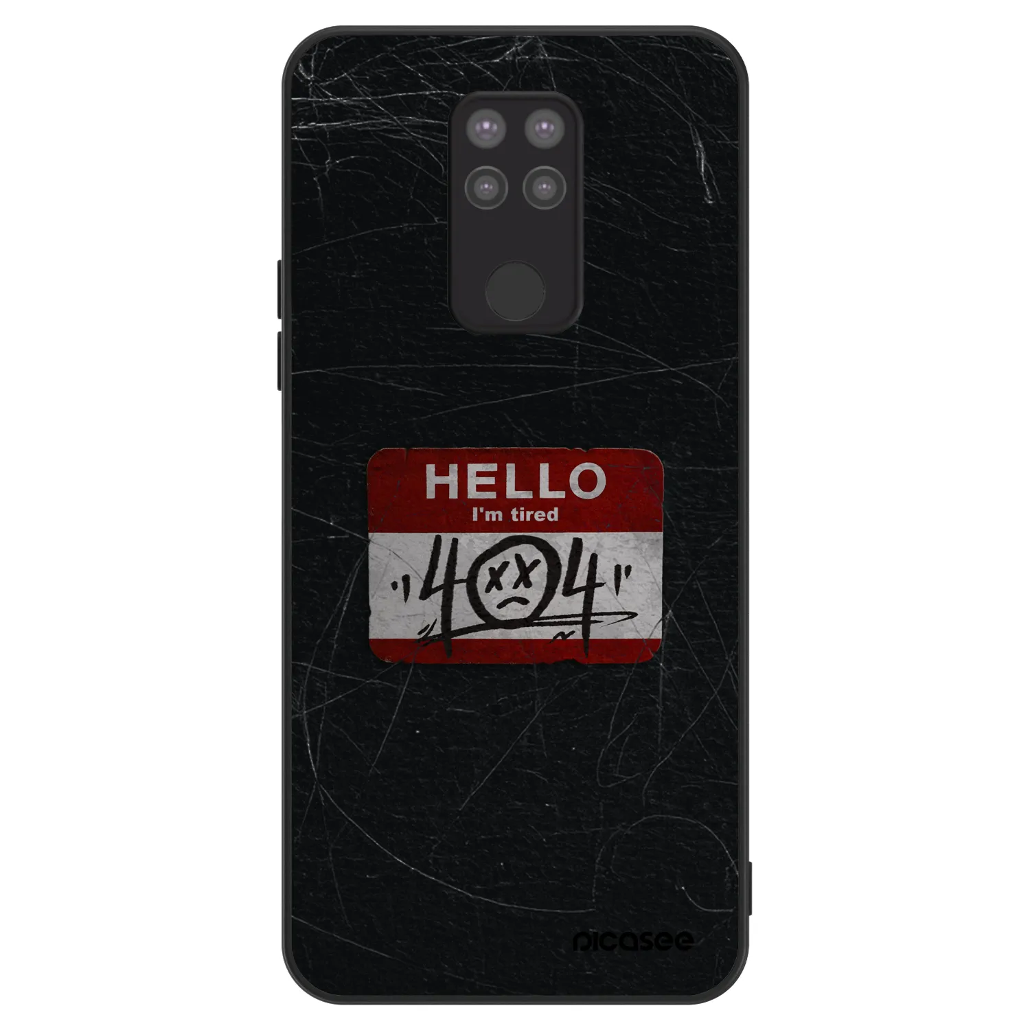 Picasee ULTIMATE CASE pro Xiaomi Redmi Note 9 - HELLO 404