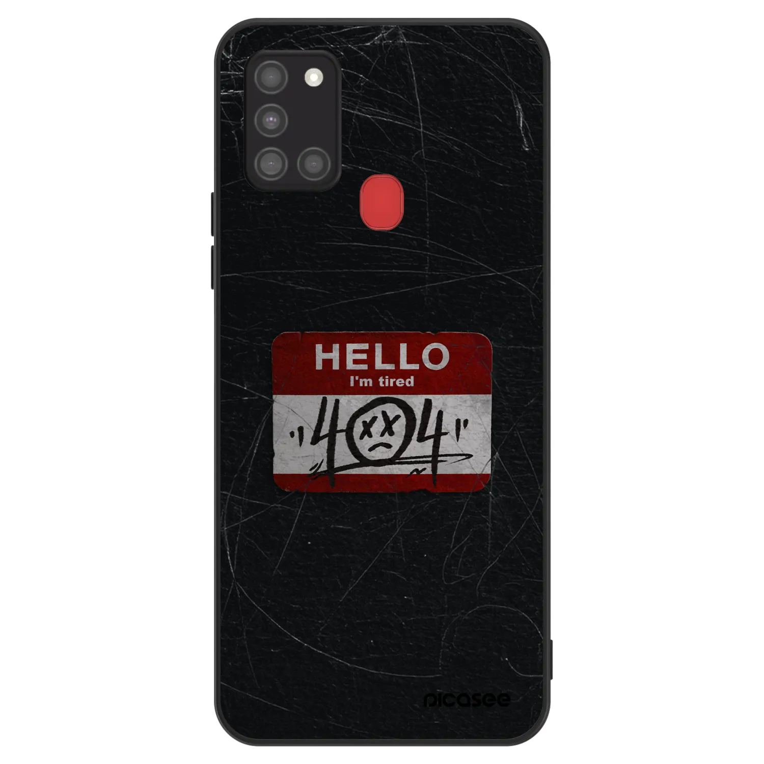 Picasee ULTIMATE CASE pro Samsung Galaxy A21s - HELLO 404
