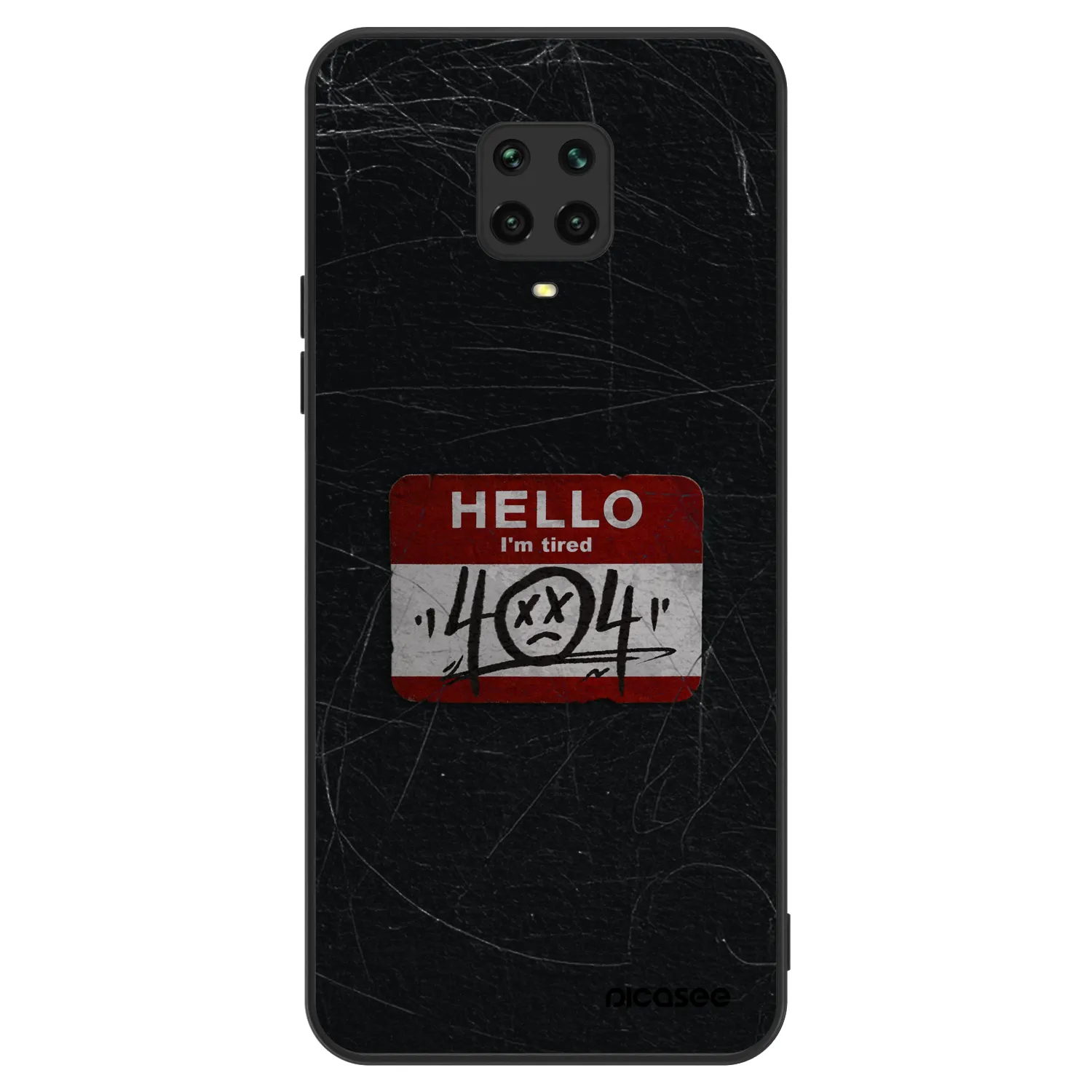 Picasee ULTIMATE CASE pro Xiaomi Redmi Note 9 Pro - HELLO 404