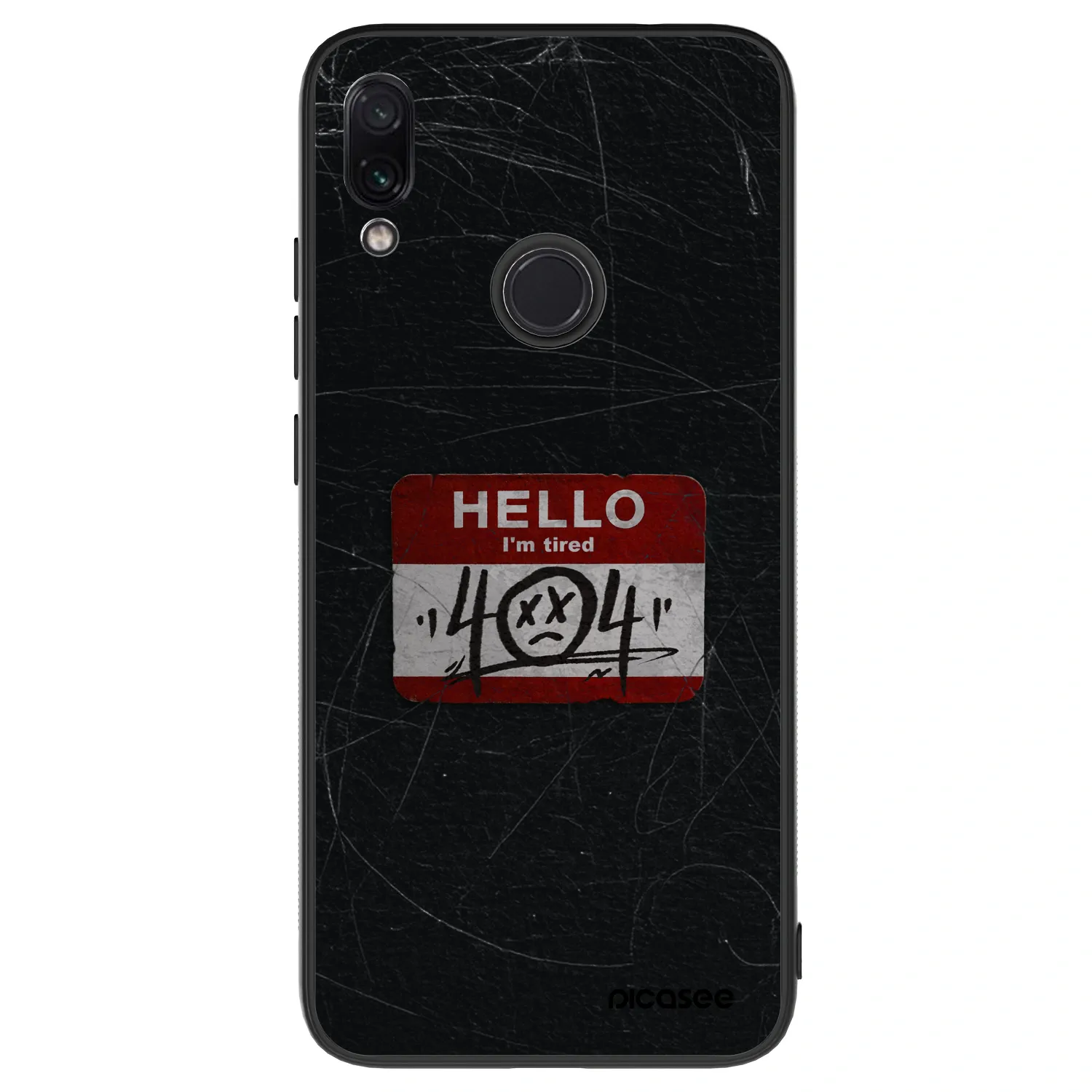 Picasee ULTIMATE CASE pro Xiaomi Redmi Note 7 - HELLO 404