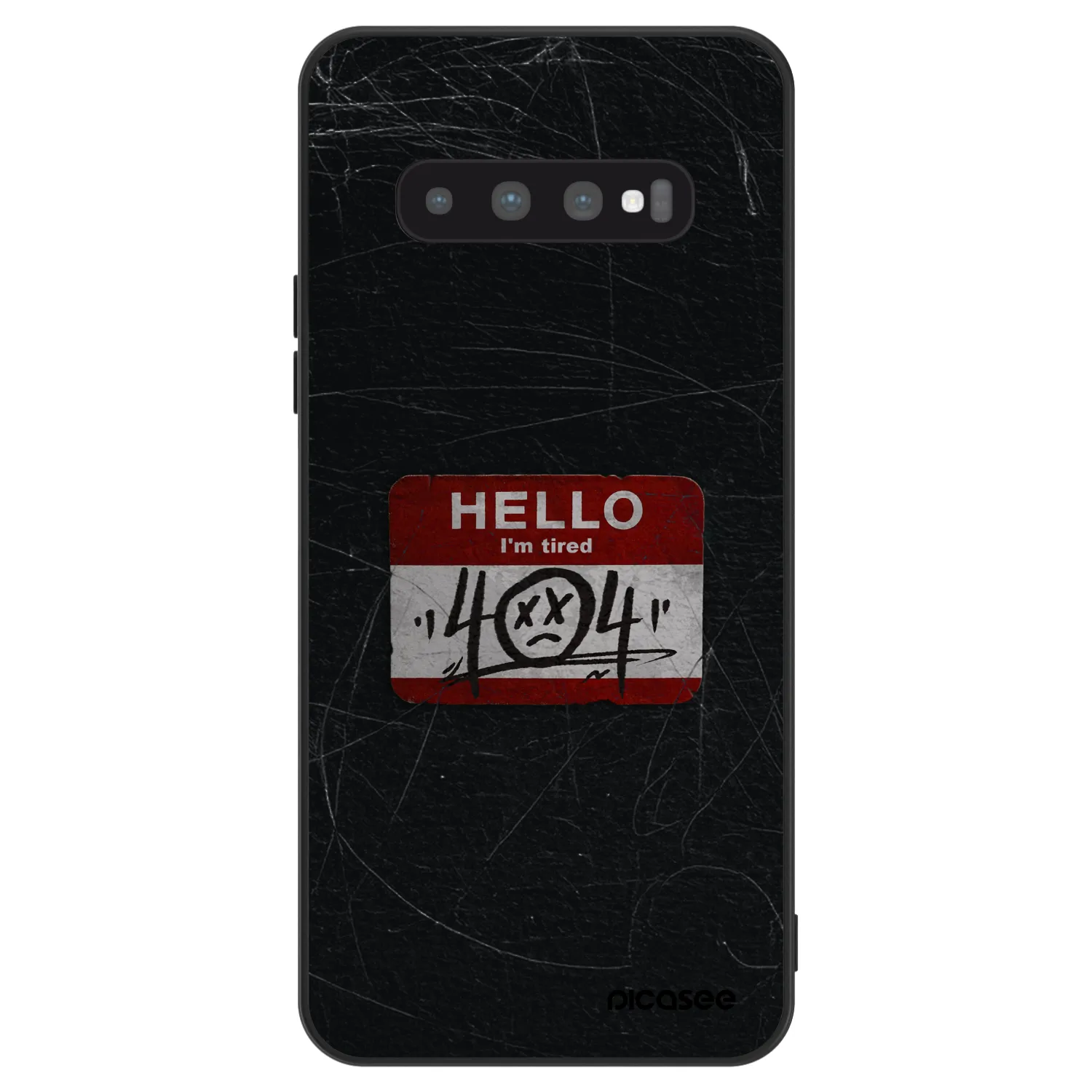 Picasee ULTIMATE CASE pro Samsung Galaxy S10 G973 - HELLO 404