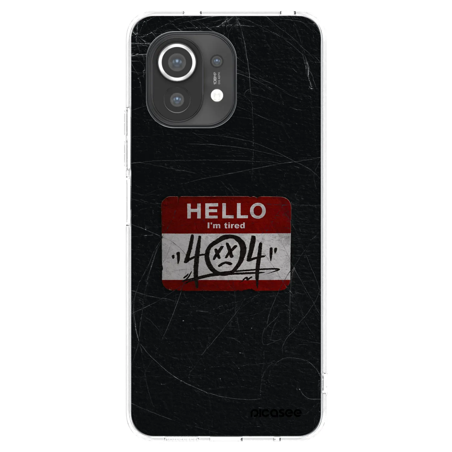 Picasee silikonový průhledný obal pro Xiaomi Mi 11 - HELLO 404