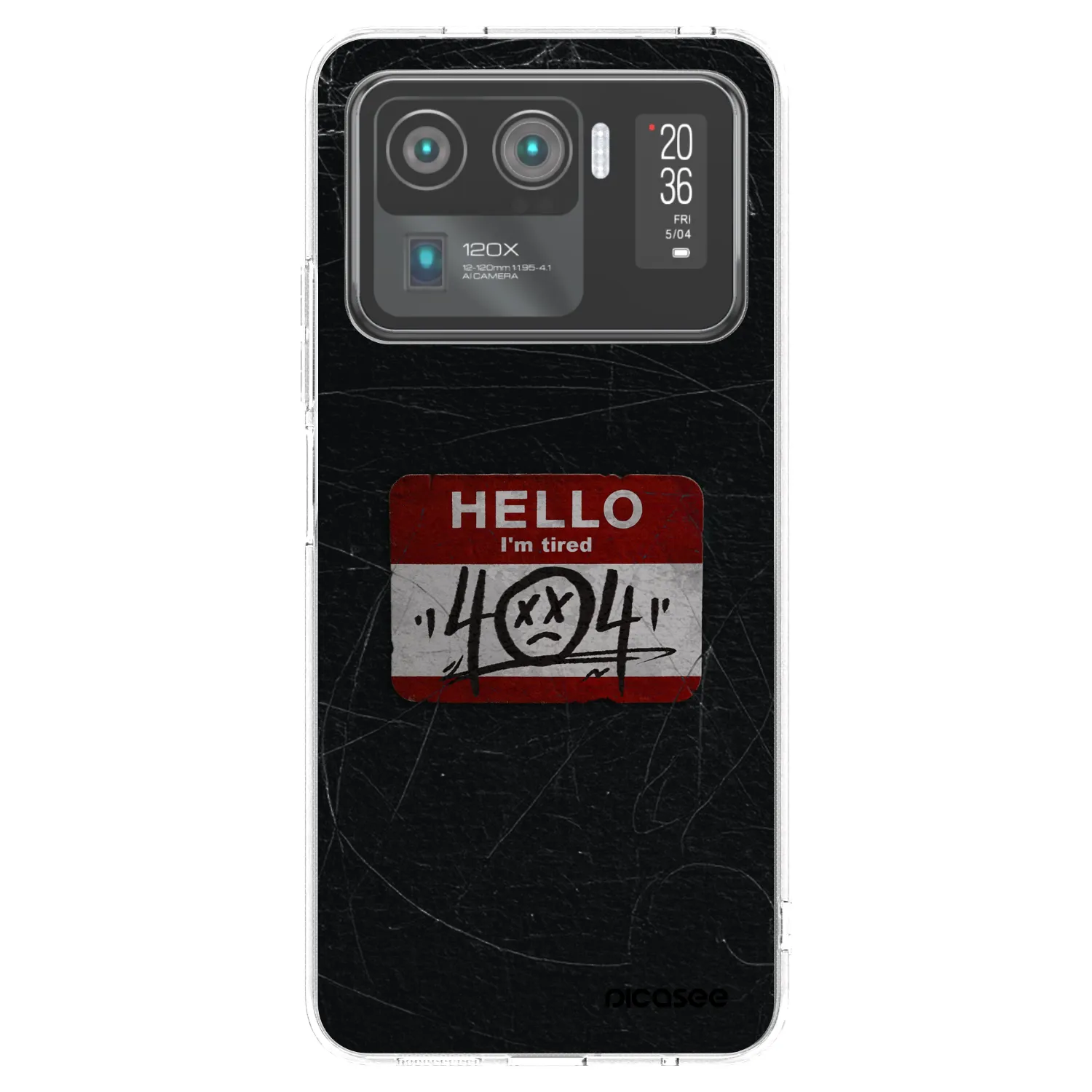 Picasee silikonový průhledný obal pro Xiaomi Mi 11 Ultra - HELLO 404