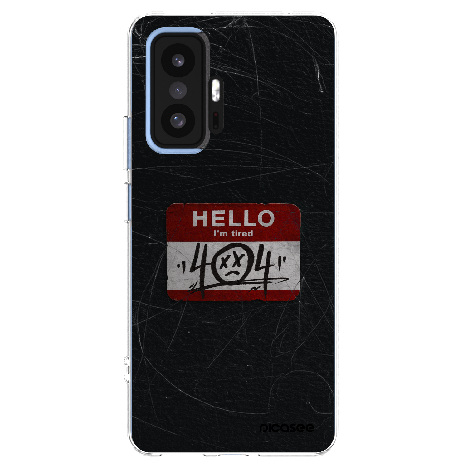 Picasee silikonový průhledný obal pro Xiaomi 11T - HELLO 404