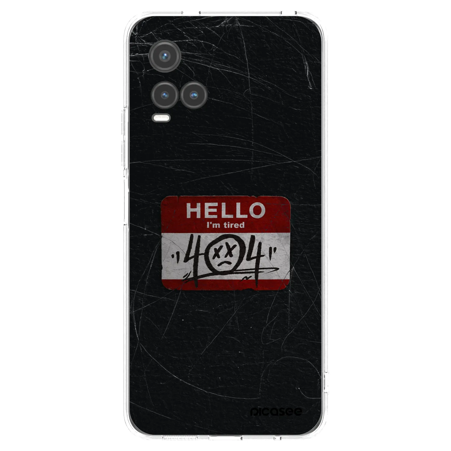 Picasee silikonový průhledný obal pro Vivo Y33s - HELLO 404