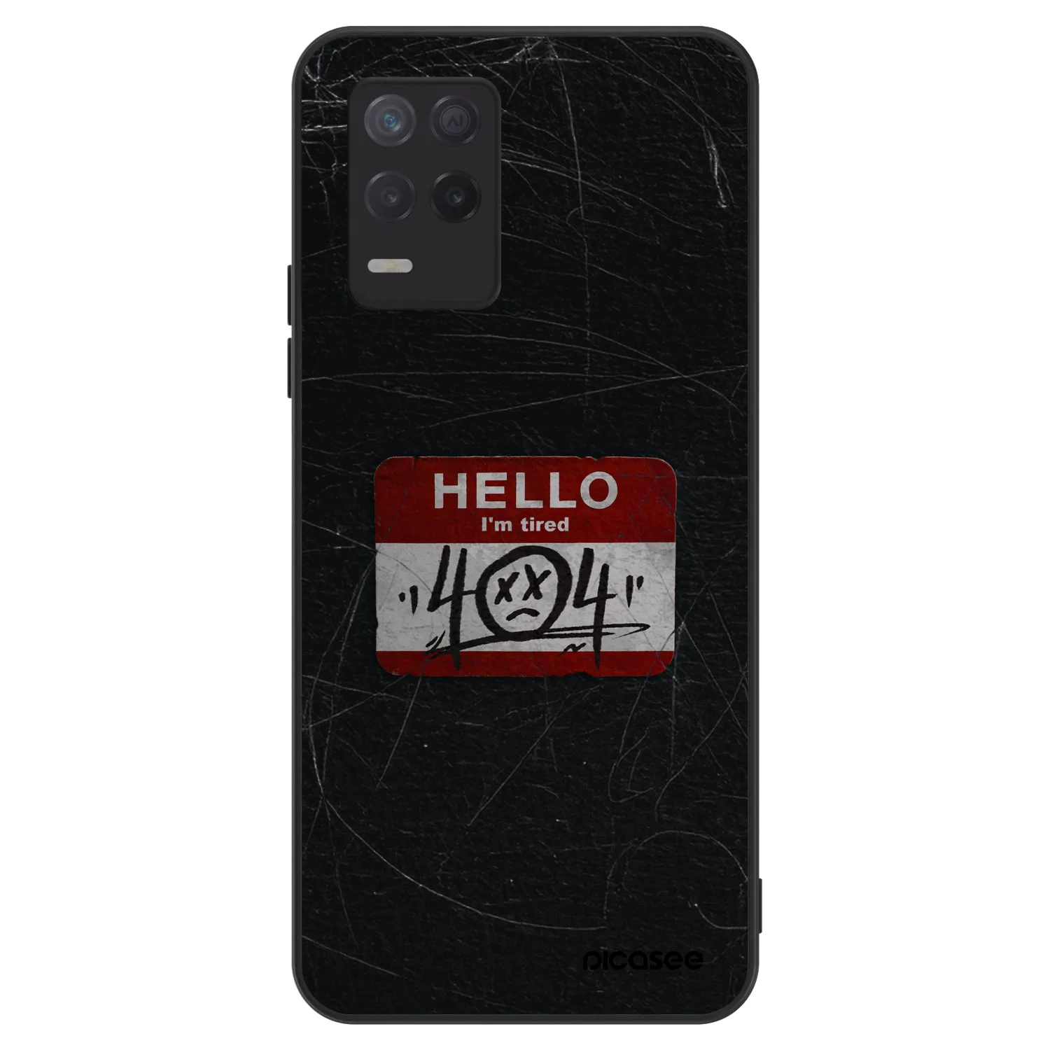 Picasee ULTIMATE CASE pro Realme 8 5G - HELLO 404