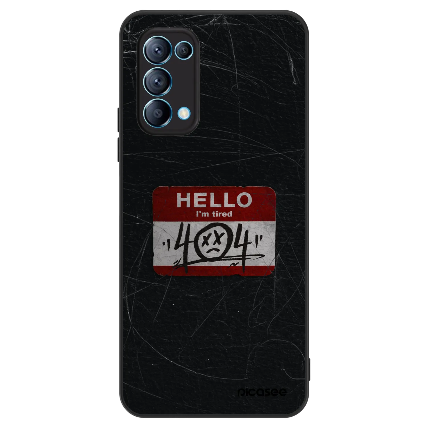 Picasee ULTIMATE CASE pro OPPO Reno 5 5G - HELLO 404