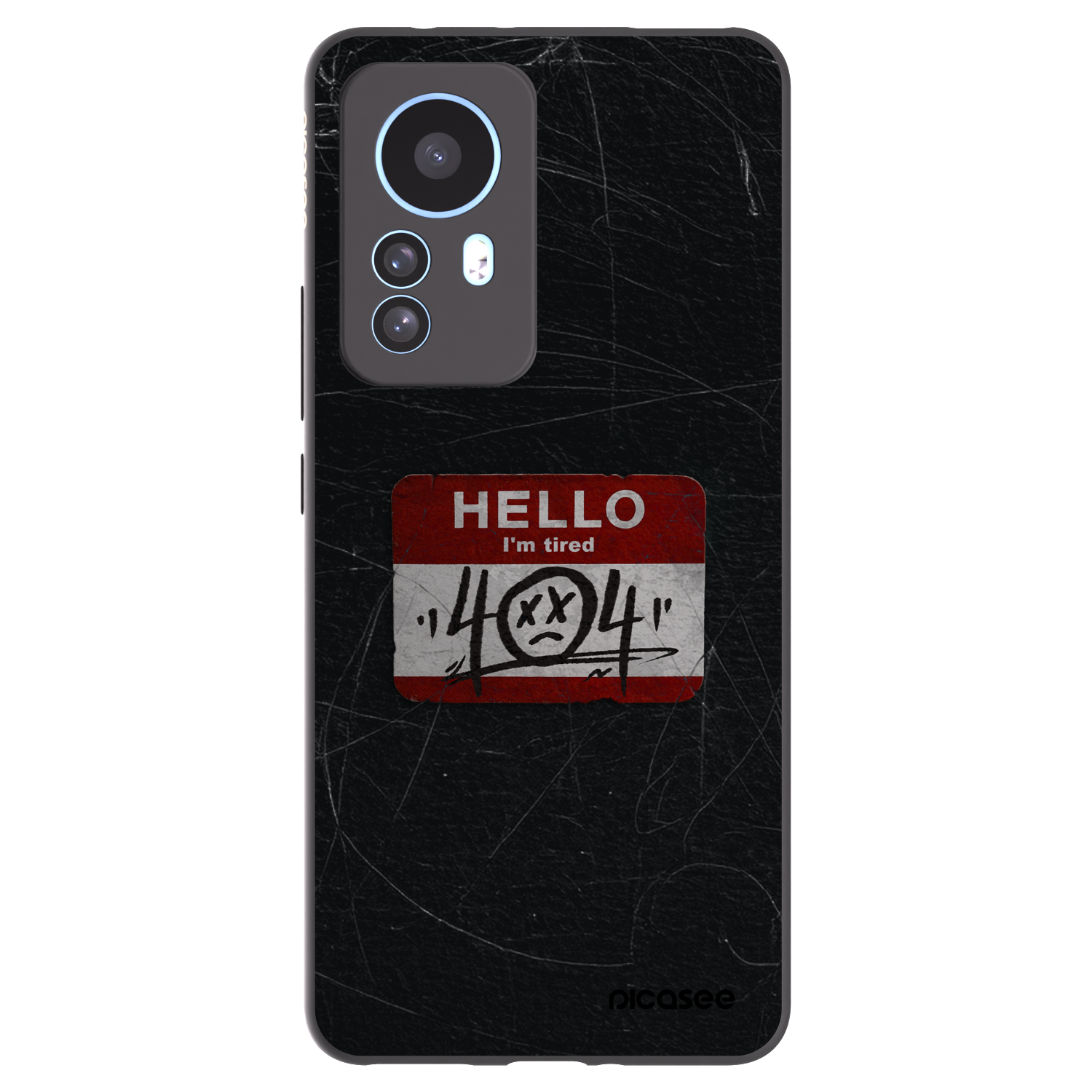 Picasee silikonový černý obal pro Xiaomi 12T Pro - HELLO 404