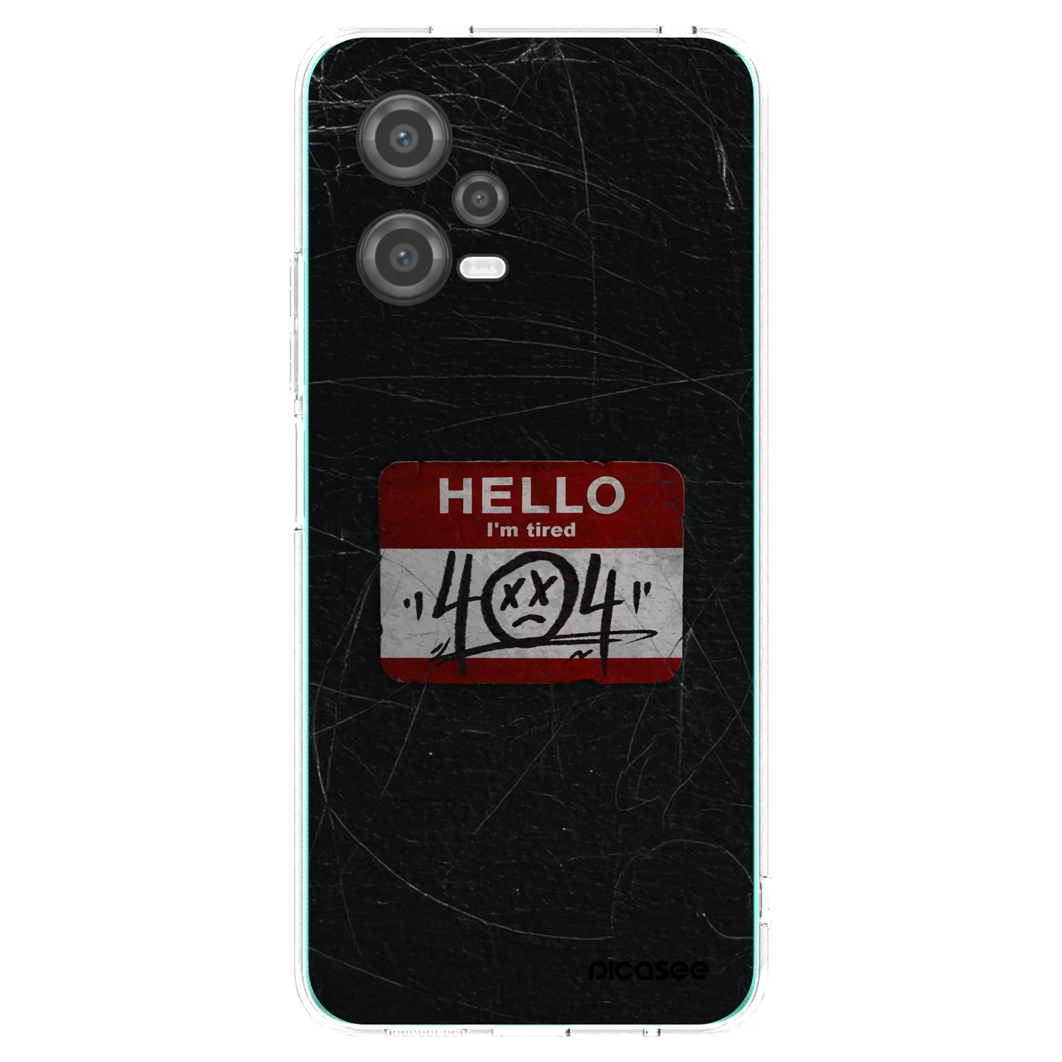 Picasee silikonový průhledný obal pro Xiaomi Poco X5 - HELLO 404