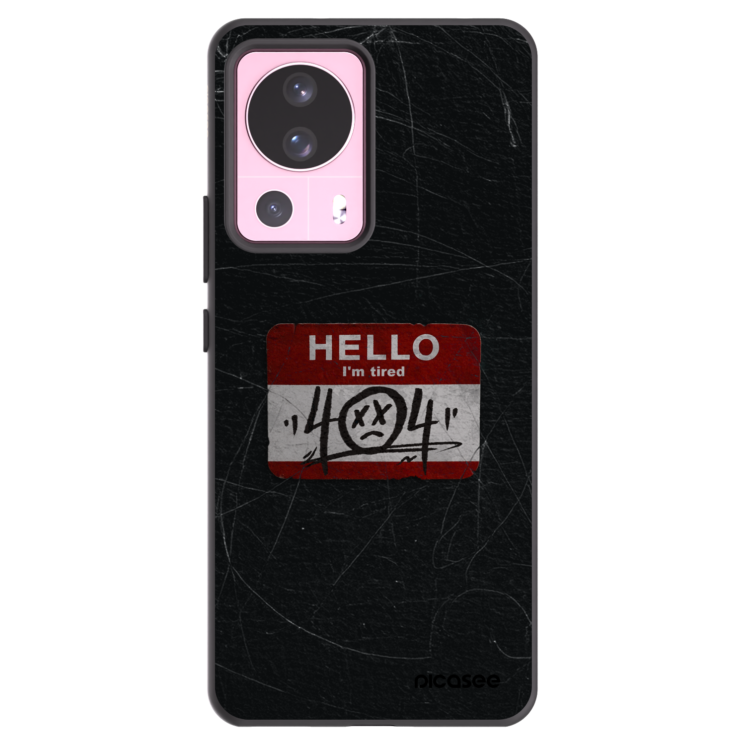 Picasee silikonový černý obal pro Xiaomi 13 Lite - HELLO 404