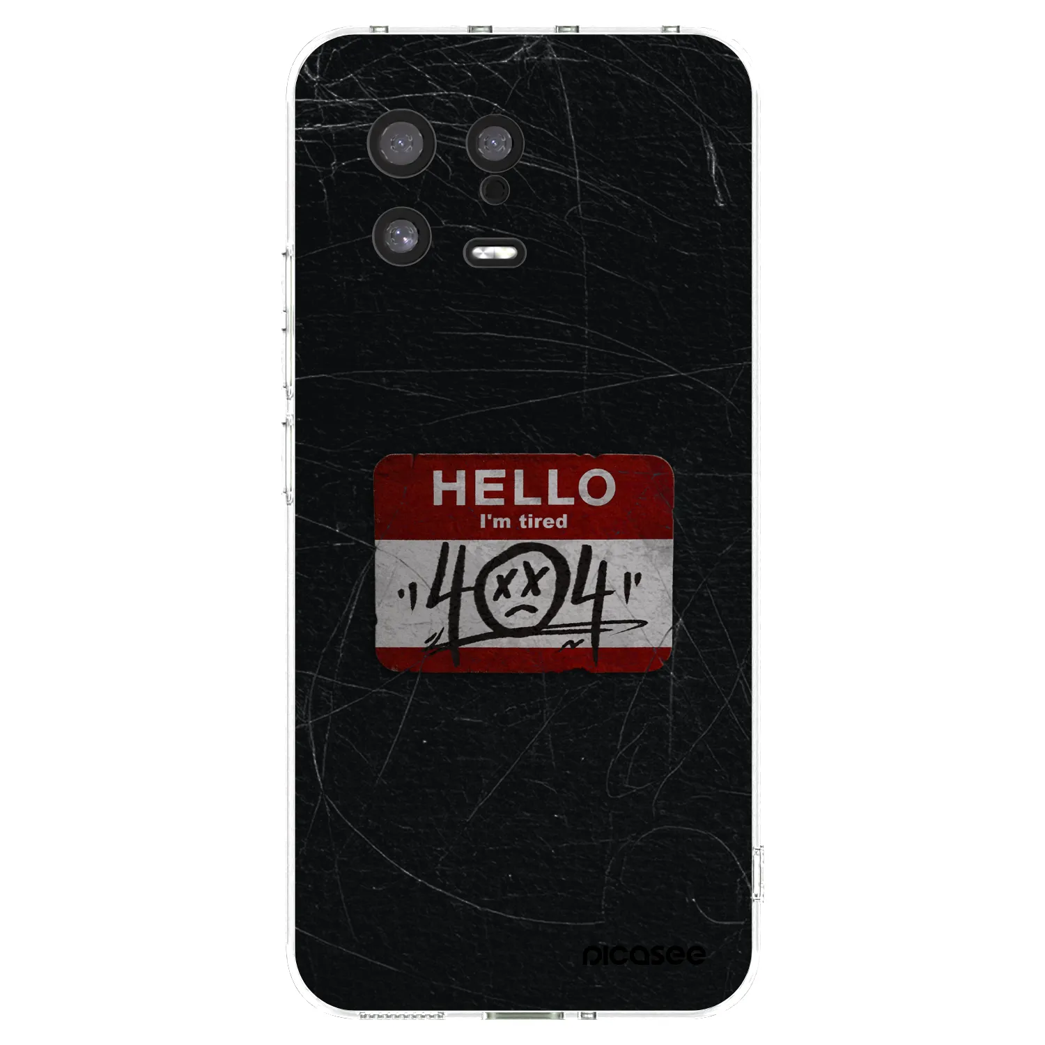 Picasee silikonový průhledný obal pro Xiaomi 13 - HELLO 404