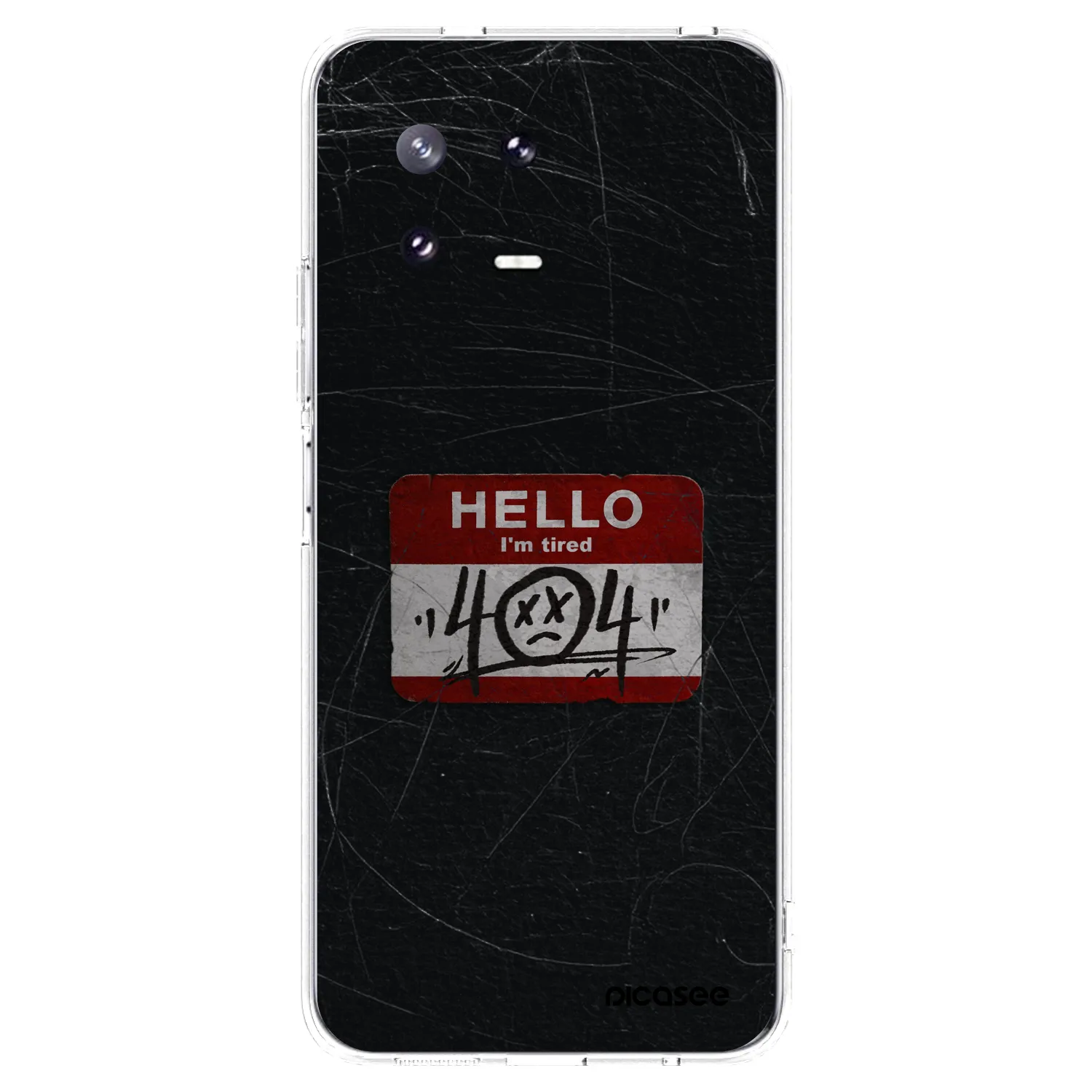 Picasee silikonový průhledný obal pro Xiaomi 13 Pro - HELLO 404