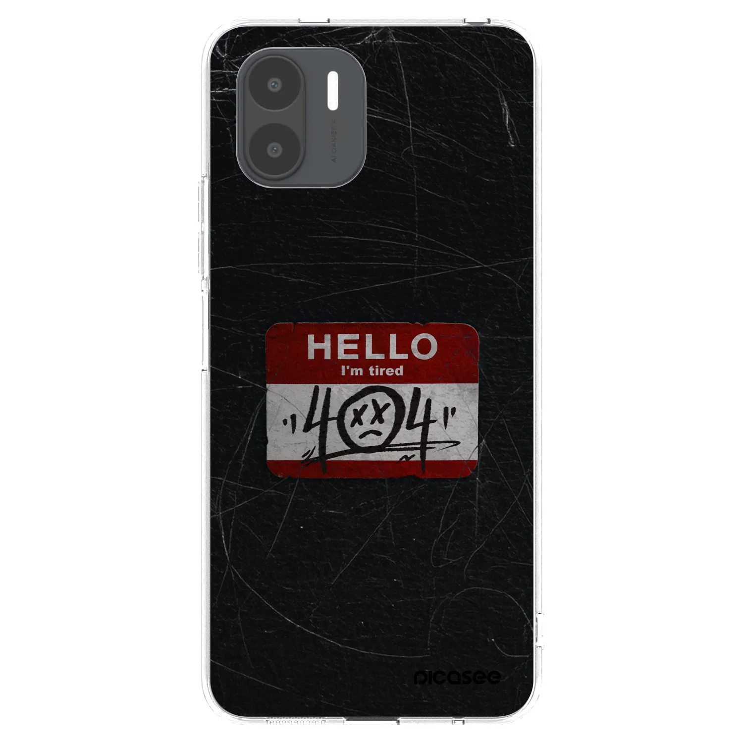 Picasee silikonový průhledný obal pro Xiaomi Redmi A2 - HELLO 404