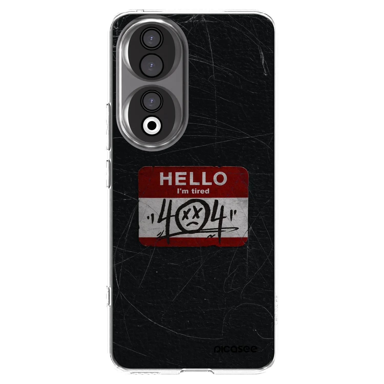Picasee silikonový průhledný obal pro Honor 90 5G - HELLO 404