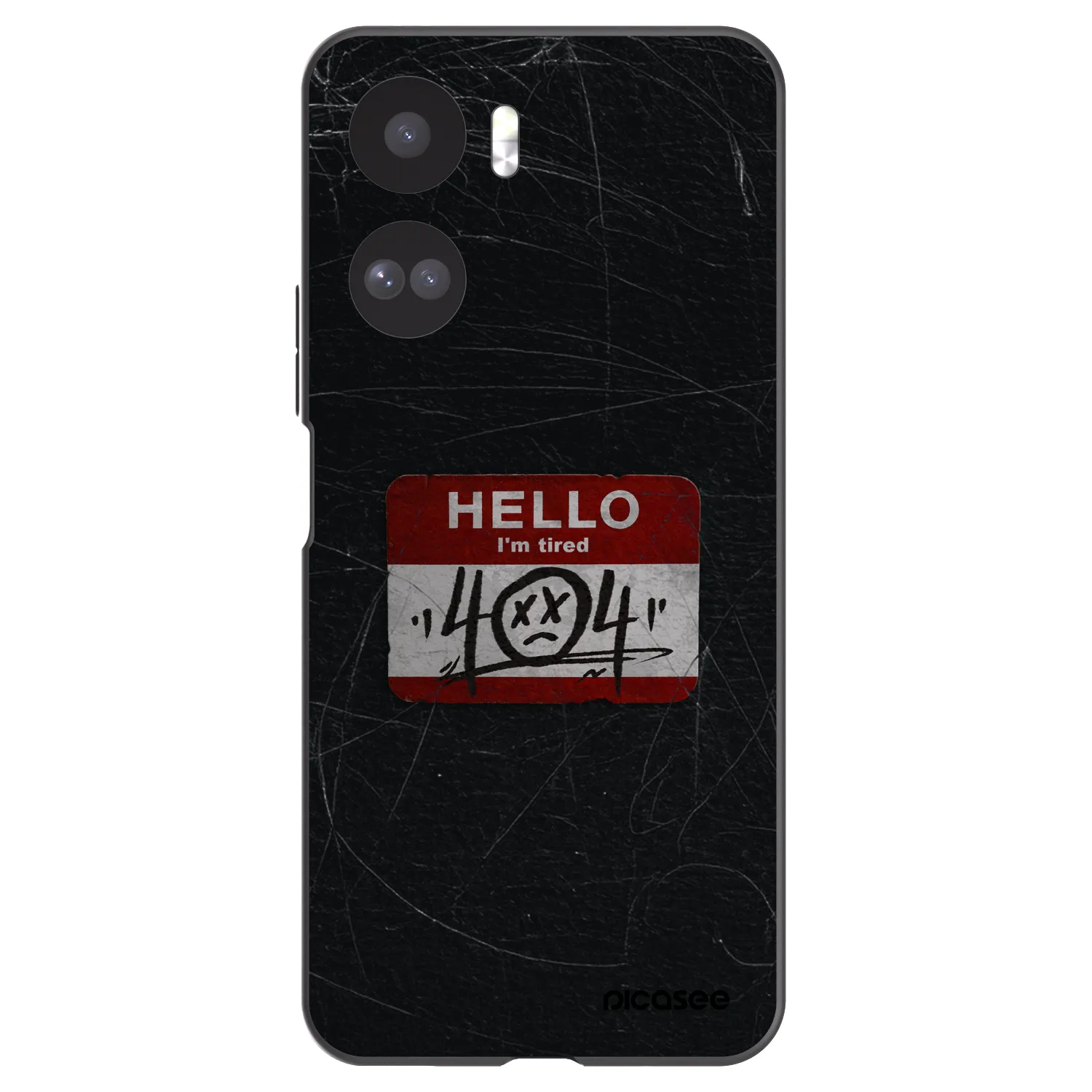 Picasee silikonový černý obal pro Honor 90 Lite 5G - HELLO 404