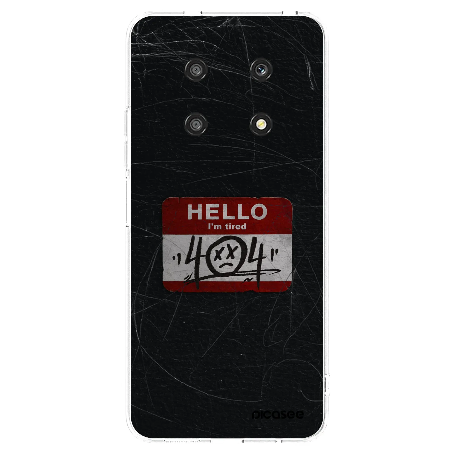 Picasee silikonový průhledný obal pro Honor Magic4 Lite 5G - HELLO 404
