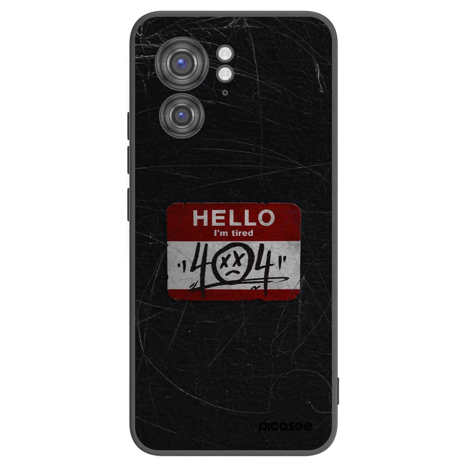 Picasee silikonový černý obal pro Motorola Edge 40 - HELLO 404