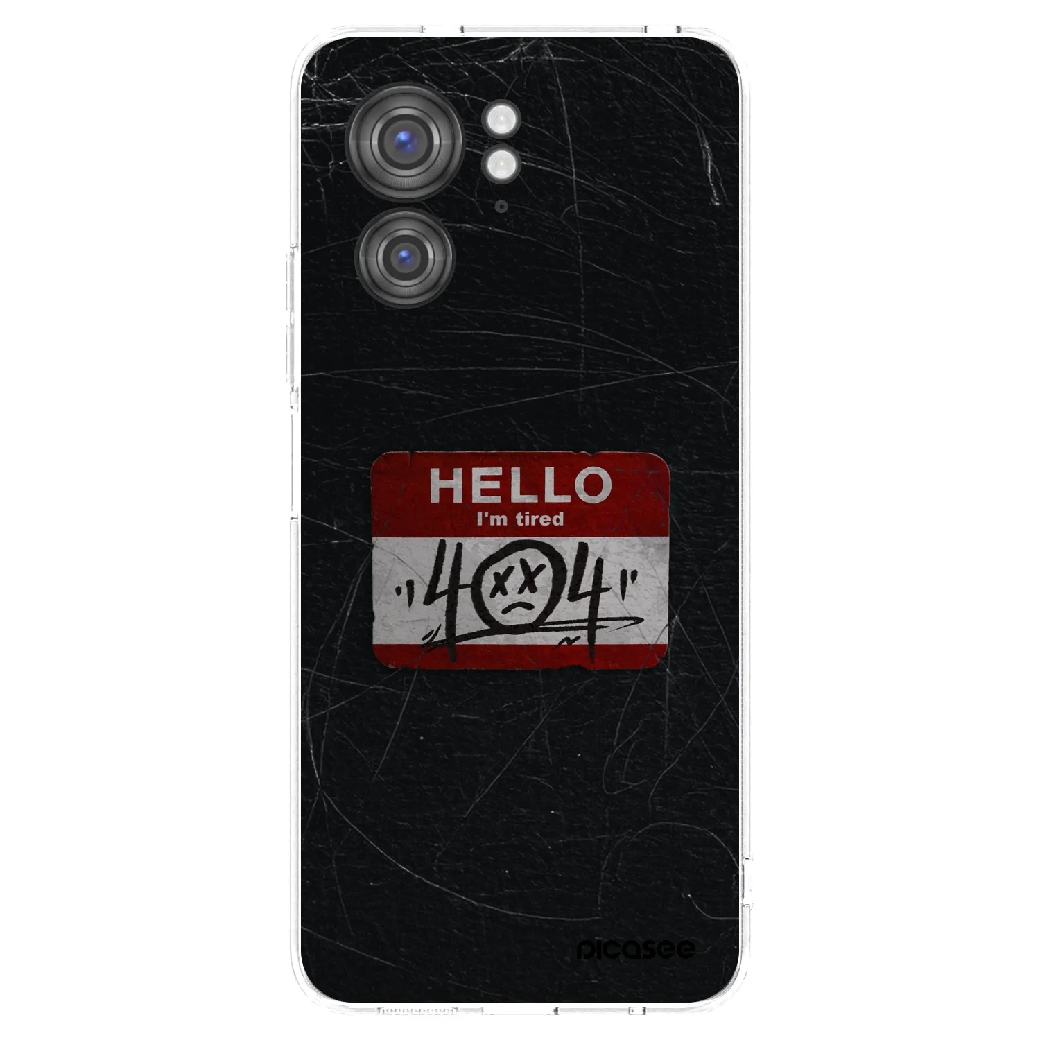 Picasee silikonový průhledný obal pro Motorola Edge 40 - HELLO 404