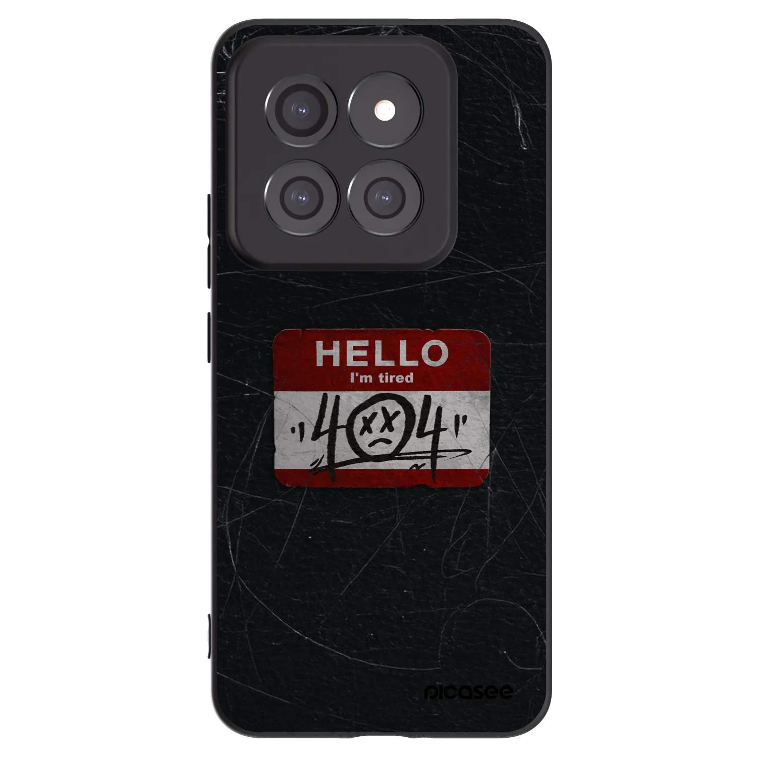 Picasee silikonový černý obal pro Xiaomi 14 Pro - HELLO 404
