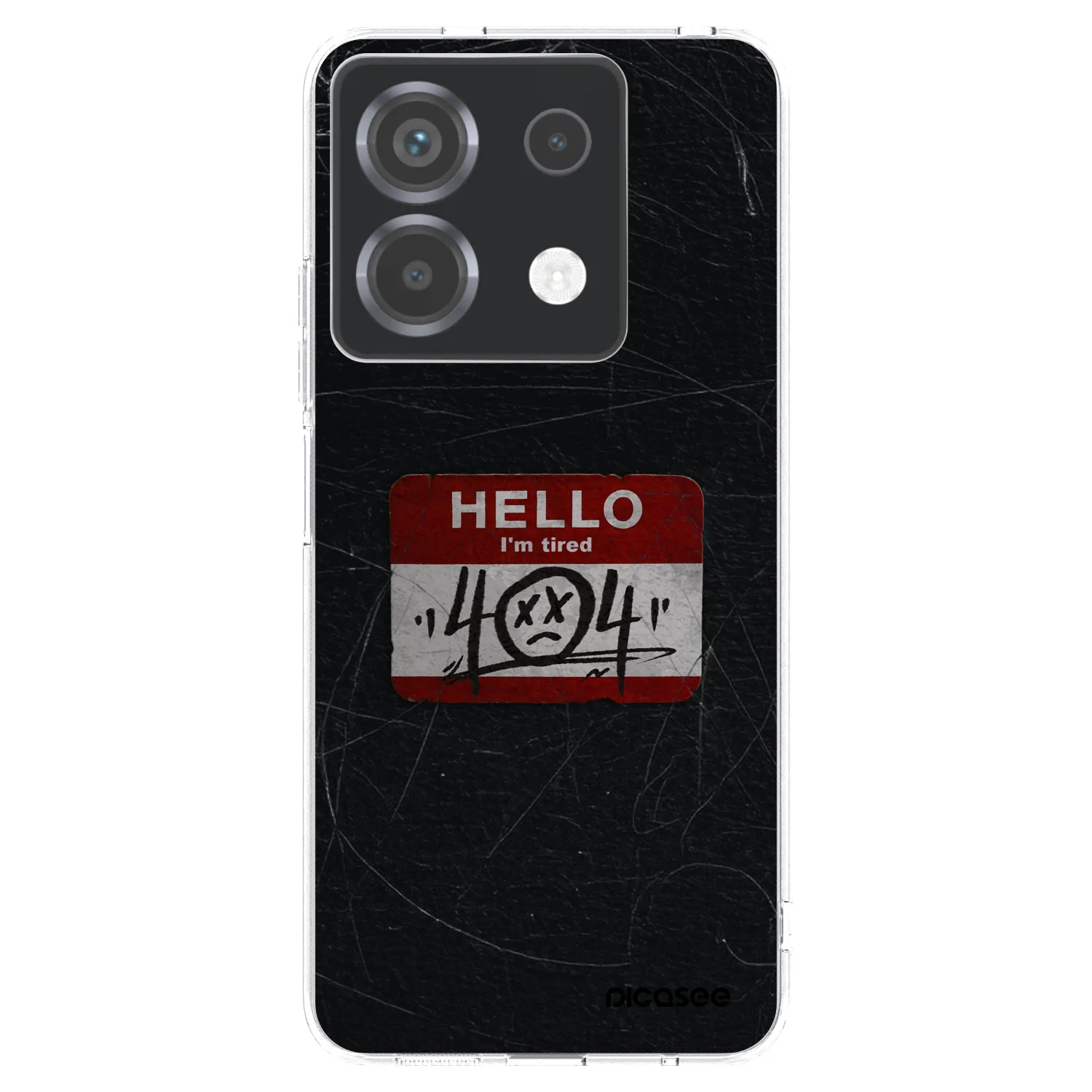 Picasee silikonový průhledný obal pro Xiaomi Poco X6 - HELLO 404