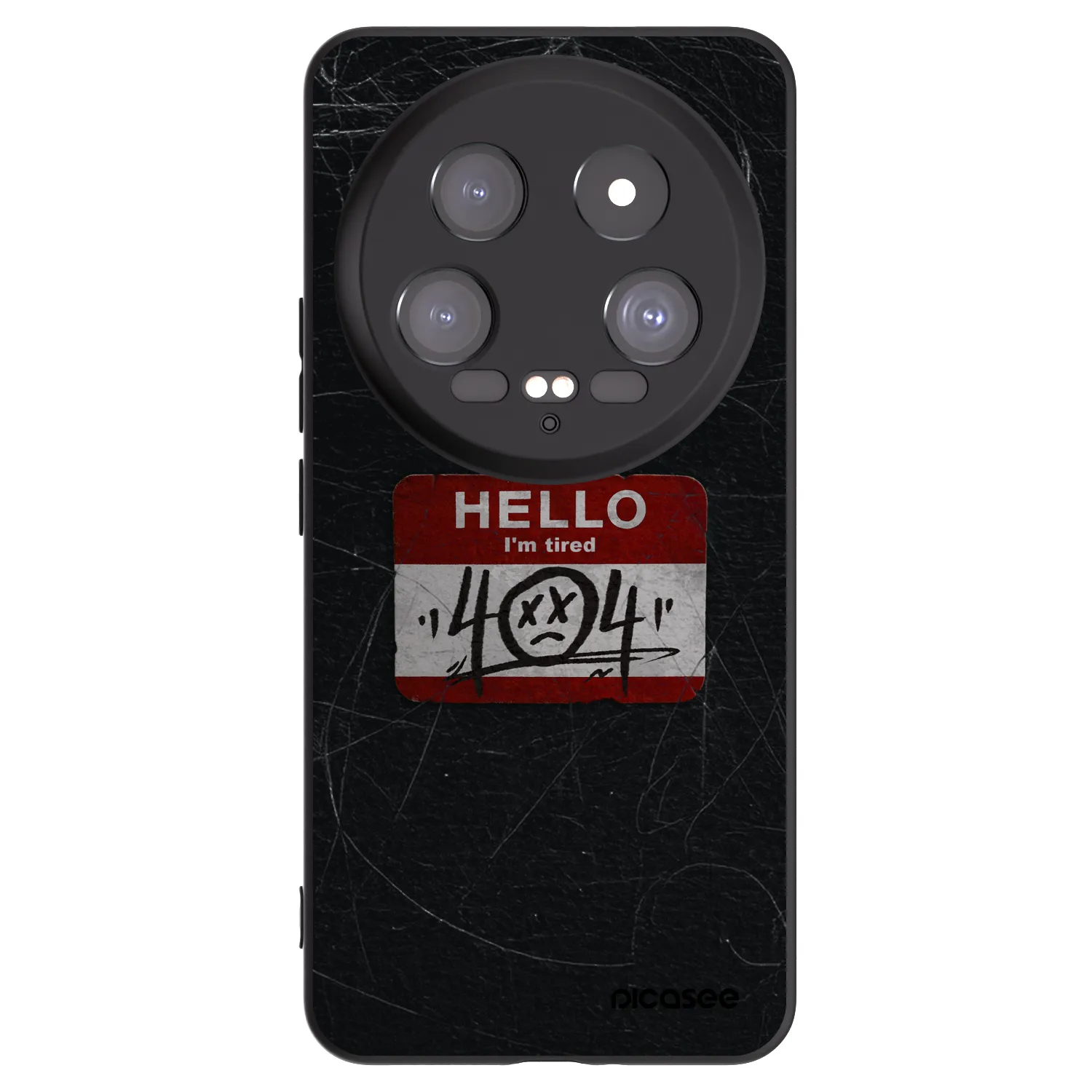 Picasee silikonový černý obal pro Xiaomi 14 Ultra - HELLO 404