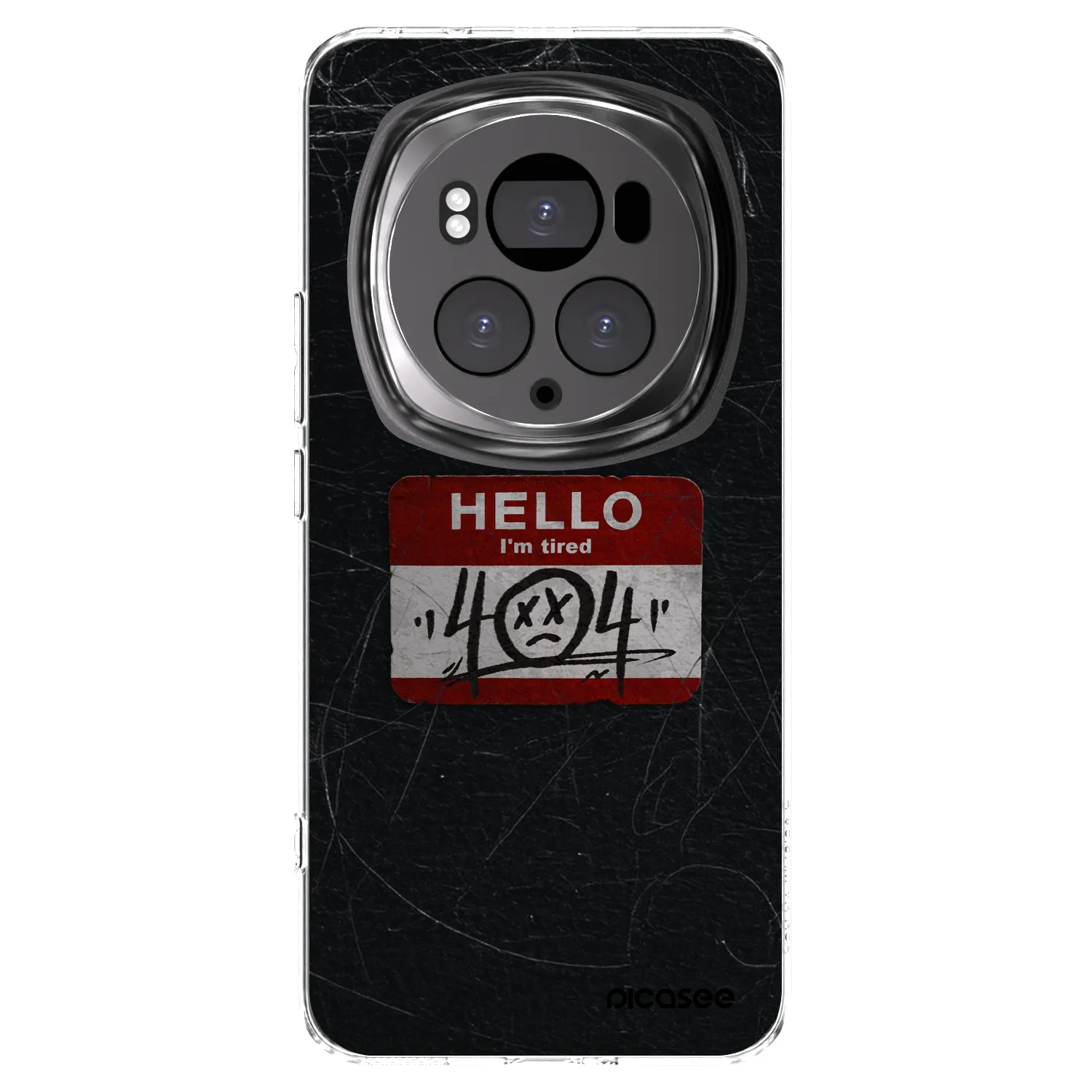 Picasee silikonový průhledný obal pro Honor Magic6 Pro - HELLO 404