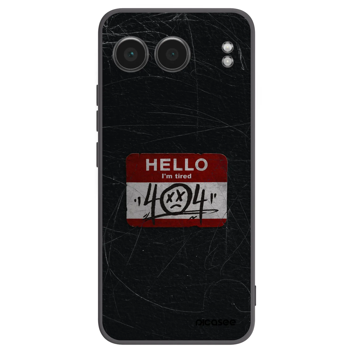 Picasee silikonový černý obal pro OnePlus Nord 4 - HELLO 404