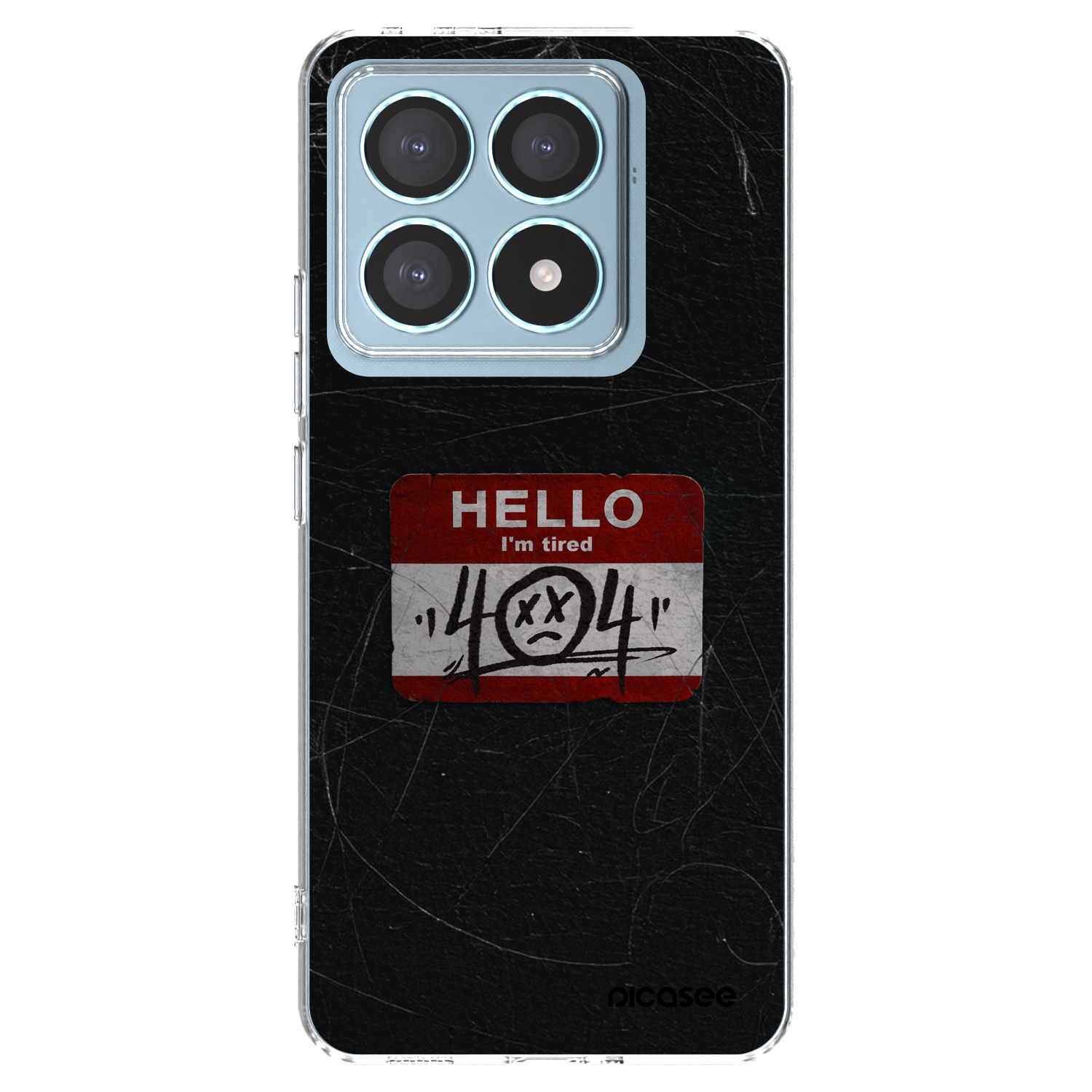Picasee silikonový průhledný obal pro Xiaomi 14T Pro - HELLO 404