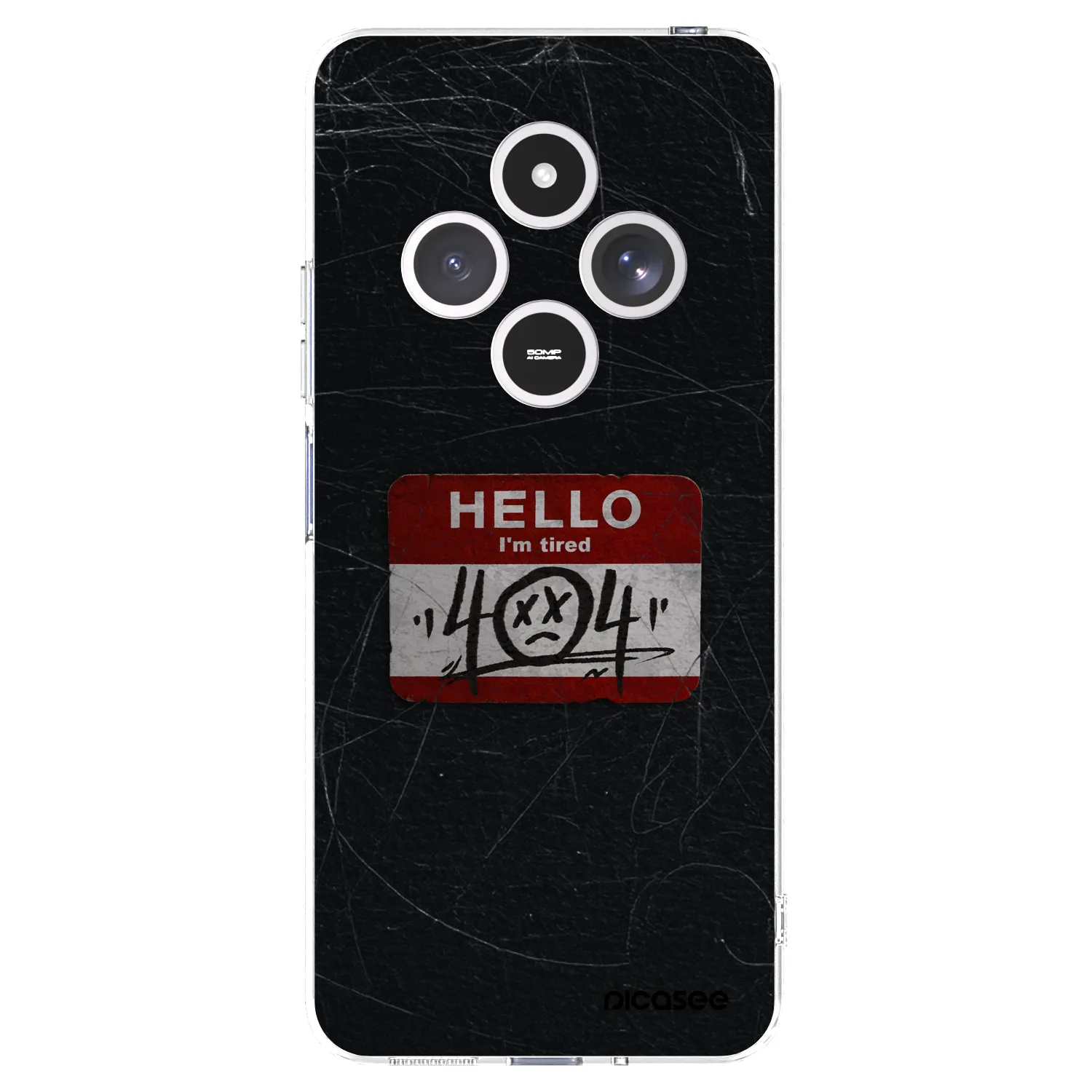 Picasee silikonový průhledný obal pro Xiaomi Redmi 14C - HELLO 404