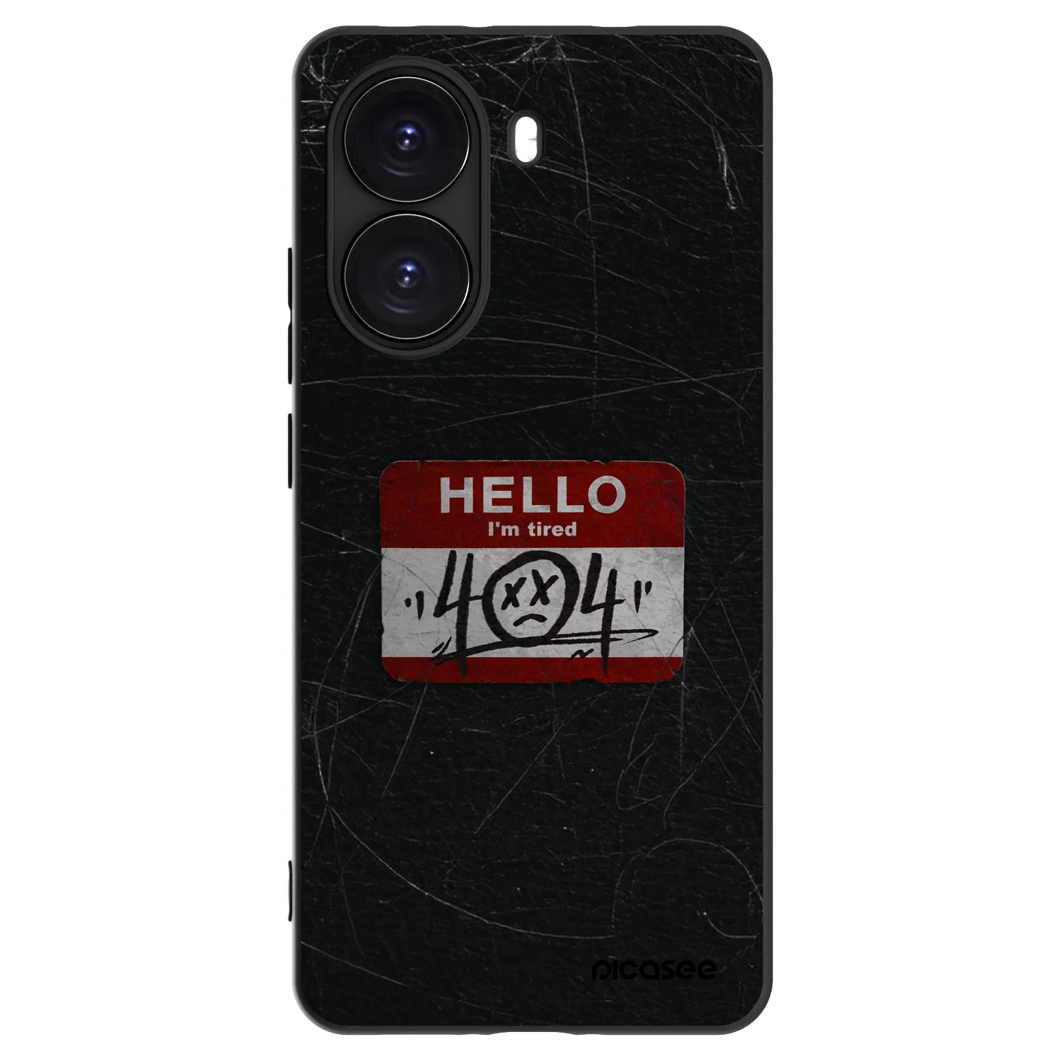 Picasee silikonový černý obal pro Xiaomi Poco X7 Pro 5G - HELLO 404