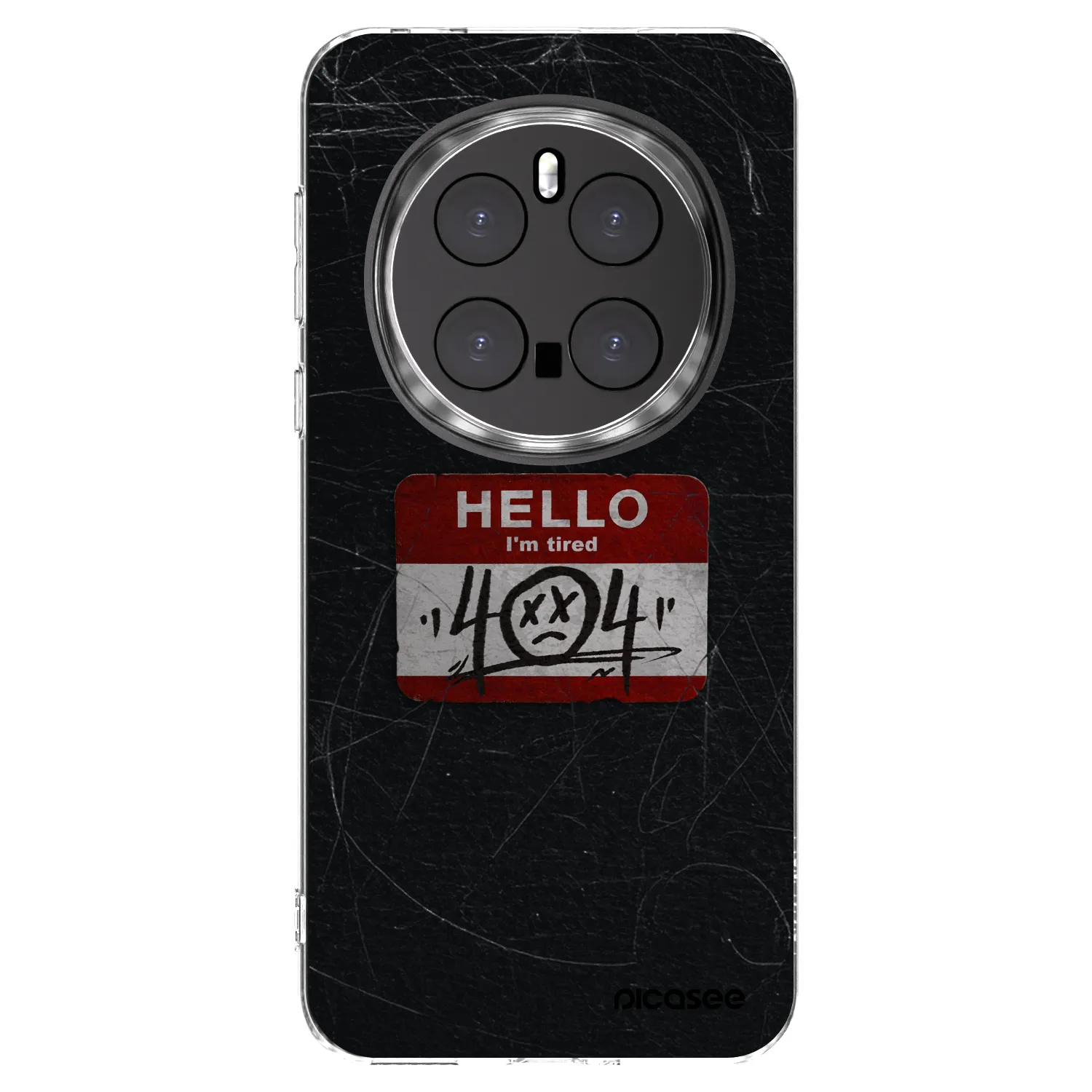 Picasee silikonový průhledný obal pro Honor Magic7 Pro 5G - HELLO 404