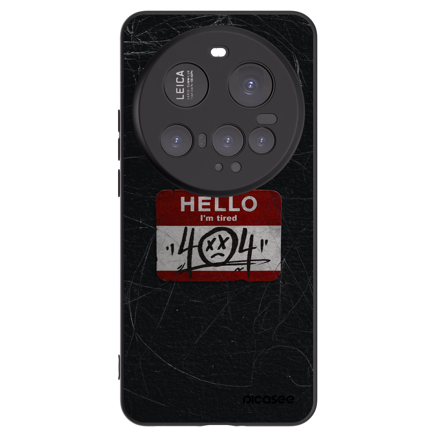 Picasee silikonový černý obal pro Xiaomi 15 Ultra - HELLO 404