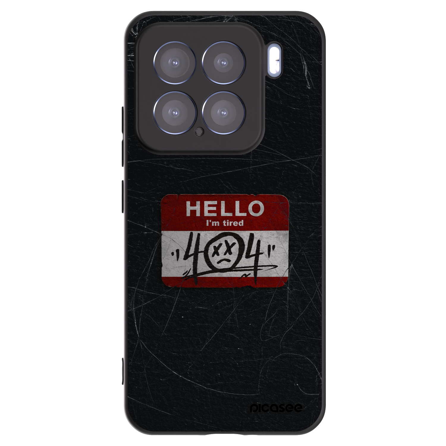 Picasee silikonový černý obal pro Xiaomi 15 - HELLO 404