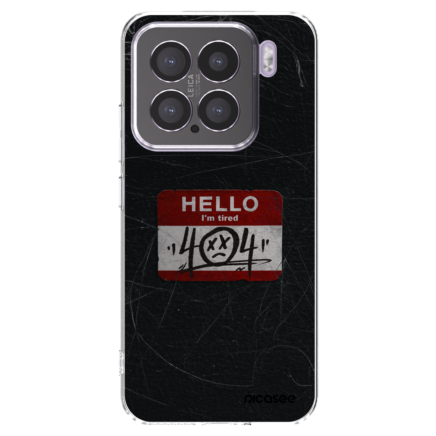 Picasee silikonový průhledný obal pro Xiaomi 15 - HELLO 404
