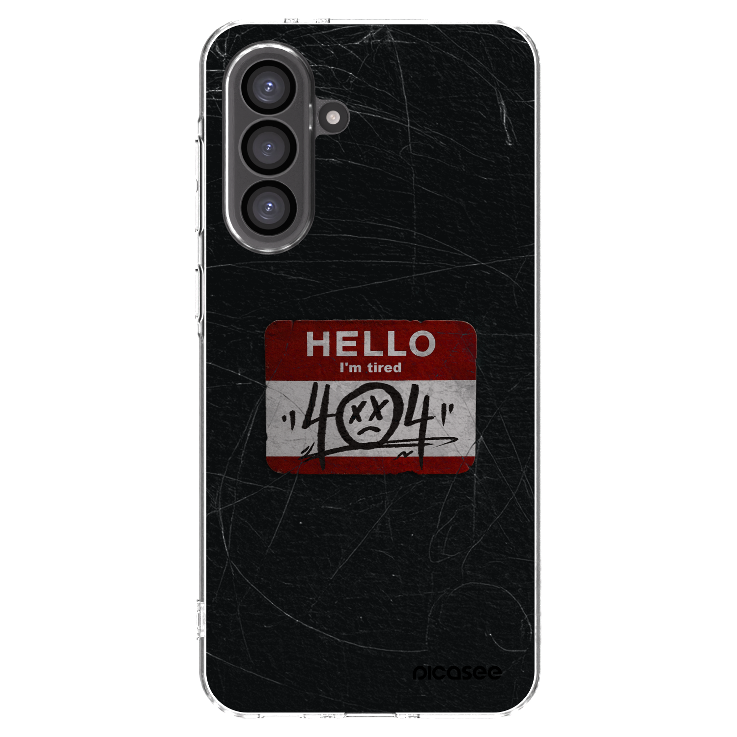 Picasee silikonový průhledný obal pro Samsung Galaxy A36 5G - HELLO 404